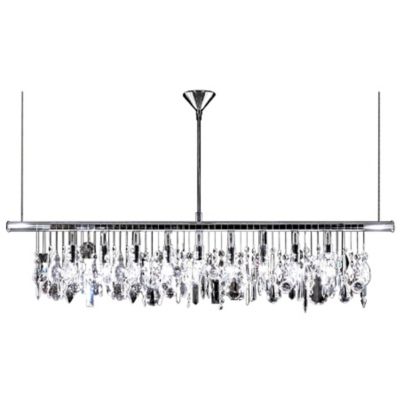 Broadway Black Tie Linear Suspension by James R. Moder - Starlight Lighting USA and Canada